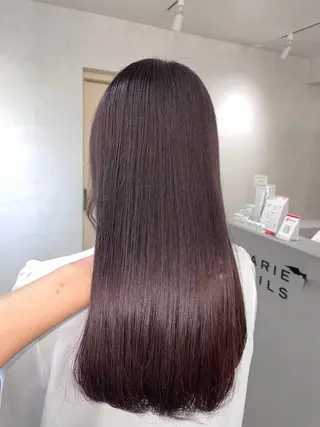 ロング 田中 蓮華のヘアスタイル