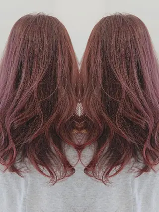 セミロング タッセルボブ× 美髪・髪質改善のヘアスタイル