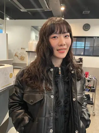 ロング パーマ dogstar小林諒 レイヤー/パーマのヘアスタイル