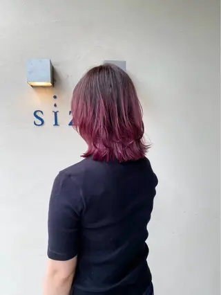 ミディアム 美容室 sizukのヘアスタイル