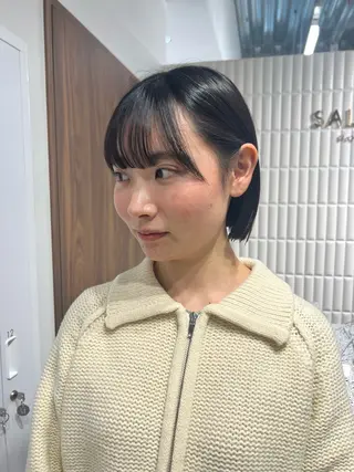 ショート SALOWIN川崎WEST店所属・🌷川崎/ボブ/ アレンジ/コトネ🌷のヘアスタイル