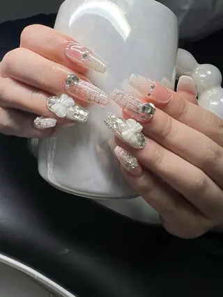 ネイル Lee Nails チップ長さだし専門店のネイルデザイン
