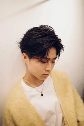 メンズ AMBERGLEAM Hair&Cloth Yoga所属・Ryo☘縮毛矯正/ メンズ/ブリーチ/のヘアスタイル