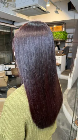 ロング カラー 🔆髪質改善 透明感 カラー🔆佐々木貴仁のヘアスタイル