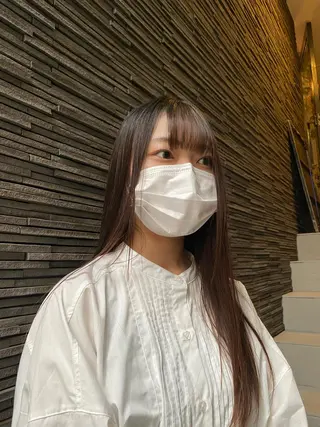 ロング Tonukoa Rua所属・レディースモデル カット/中川翔太のヘアスタイル