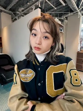 ミディアム yelm (official)のヘアスタイル