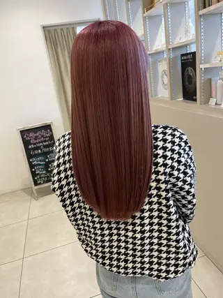 ロング 吹田 駿 髪質改善縮毛矯正のヘアスタイル