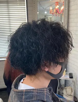 ショート パーマ メンズ Kimura Shinyaのヘアスタイル