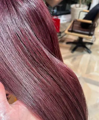 ロング カラー ガレリア  名駅オーキッドGビル店所属・名駅／艶髪ストレート ／ヘッドスパ／伴怜奈のヘアスタイル