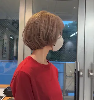 ショート 🩷銀座/縮毛矯正 特化サロン🪞みことのヘアスタイル
