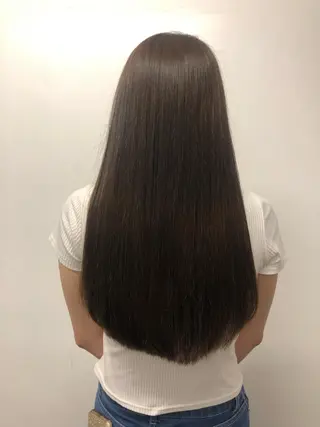 セミロング カラー 🦋美髪／エクステ 🦋アベイクミのヘアスタイル