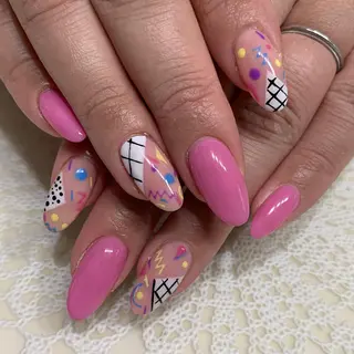 ネイル nonaMe 森のネイルデザイン