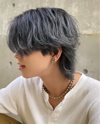 ショート カラー メンズ L’Aube ami所属・佐野 拓海のヘアスタイル