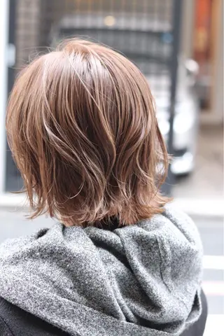 ショート カラー Recess hair所属・川内 政人のヘアスタイル