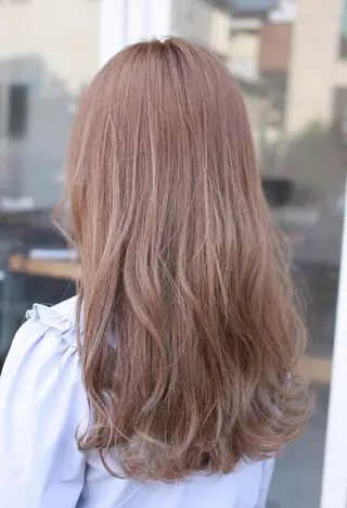 セミロング 大西 カズマのヘアスタイル