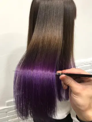 ロング カラー ヘアアレンジ 🧸ミルクティー🧸 kousei🧸のヘアスタイル