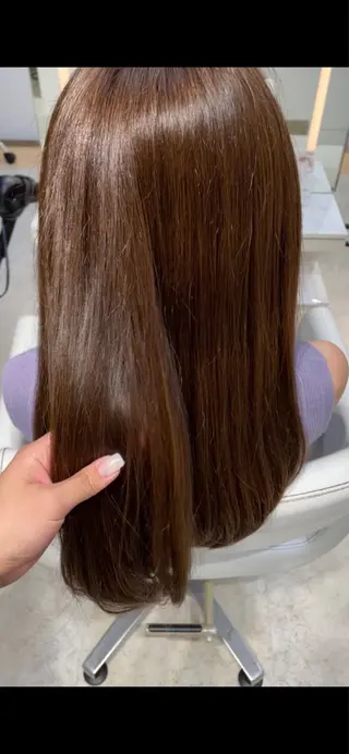 ロング Agnos青山所属・鈴木 里奈のヘアスタイル