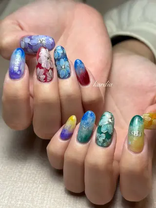 ネイル καρδιά -ｶﾙﾃﾞｨｱ-のネイルデザイン