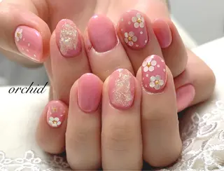 ネイル orchid ♡オーキッドのネイルデザイン