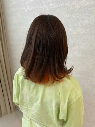 カラー 新規限定カット無料 クーポン有り【桂口】のヘアスタイル