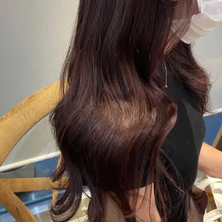 カラー ヘアアレンジ 𝙢𝙞𝙮𝙪🎀 girly hairのヘアスタイル