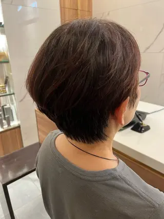 ショート 村中 逸紀のヘアスタイル