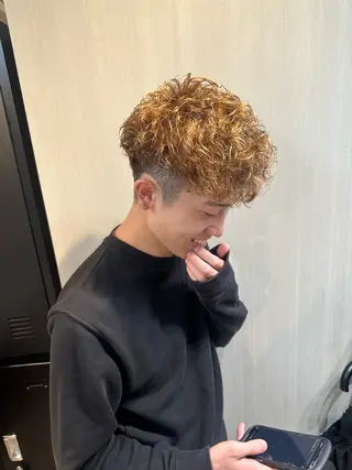 パーマ メンズ 池田隼也 メンズ/パーマのヘアスタイル