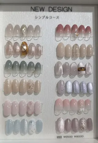 ネイル セレナ銀座 kandaのネイルデザイン