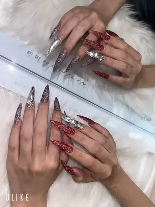 ロング AGnail kanaのネイルデザイン