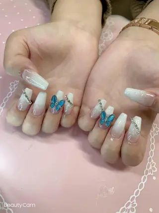セミロング ネイル 《LB》ラブリエ Nail&eyeのマツエク・マツパデザイン