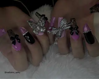 ネイル Spiky とうげ ふうかのネイルデザイン