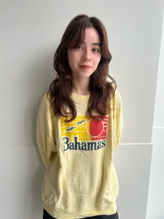 セミロング レイヤーカット/暖色 カラー/mao🎀のヘアスタイル