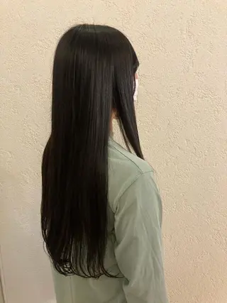 ロング 小池 楓のヘアスタイル