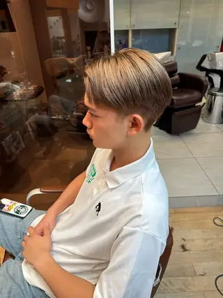 ショート カラー メンズ Rucy's  鶴見店所属・松並 直のヘアスタイル