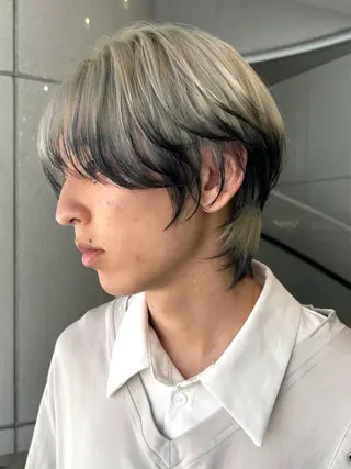 カラー メンズ メンズハイトーン🪡 キチ/RITSUのヘアスタイル