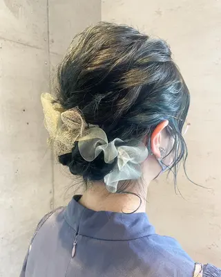 ミディアム 女性に人気♪ はやしほのかのヘアスタイル