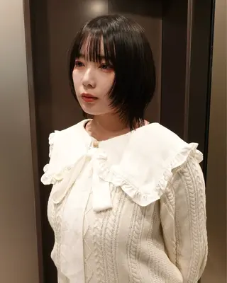 ミディアム HARUKI MINATO JAPAN　東京店所属・大輝/ボブ/レイヤー /パーマのヘアスタイル