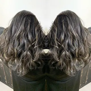 セミロング カラー ヘアアレンジ AUBE HAIRazul吉祥寺所属・綺麗な髪質にしたい方 限定🌈清水　祥のヘアスタイル