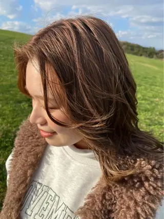 ロング Luce大宮所属・Luce 杉本のヘアスタイル