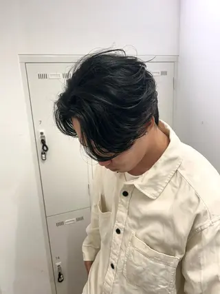 ミディアム パーマ メンズ ♠️メンズ特化／ 社 由樹♠️のヘアスタイル