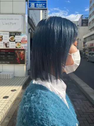 ショート カラー 💖デザインカラー/ タダ ハナカ💖のヘアスタイル