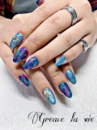 ロング カラー キッズ ネイル Greace la vie所属・Greace  la vieのネイルデザイン