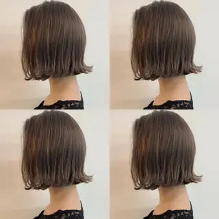 ショート 透明感/オリーブ/ グレージュ/YUKAのヘアスタイル