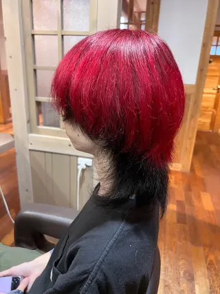 カラー 佐藤 翔空【艶 カラー/縮毛矯正】のヘアスタイル