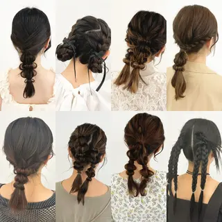 ヘアアレンジ Ayano‪‪🎀似 合わせ×透明感🎀のヘアスタイル