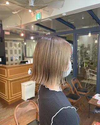 ショート カラー メイクス表参道所属・ショート/ボブ 矢野湧也のヘアスタイル