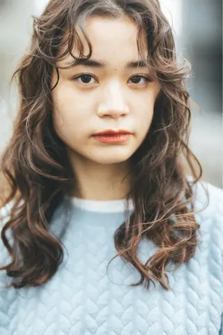 パーマ les baladins du miroir所属・🍃YURI 🍃のヘアスタイル