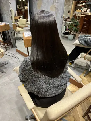 ロング カラー かわにし ひなた🐰のヘアスタイル