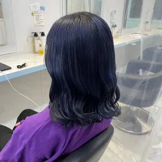 ミディアム ワインレッド 🍒KAHOのヘアスタイル