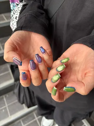 ネイル 🪐富島彩夏 /海外nail🪐のネイルデザイン